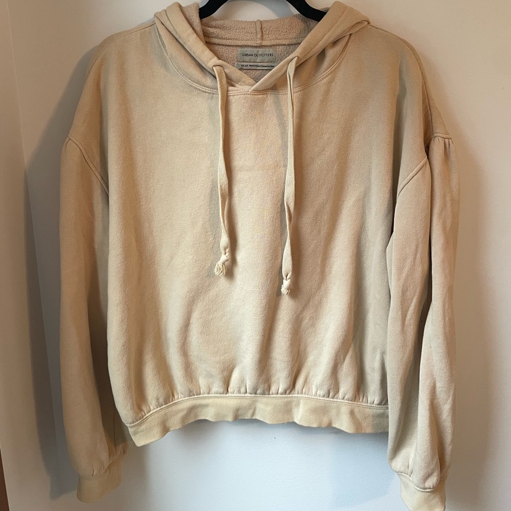Urban Outfitters Tan Hoodie Sweater